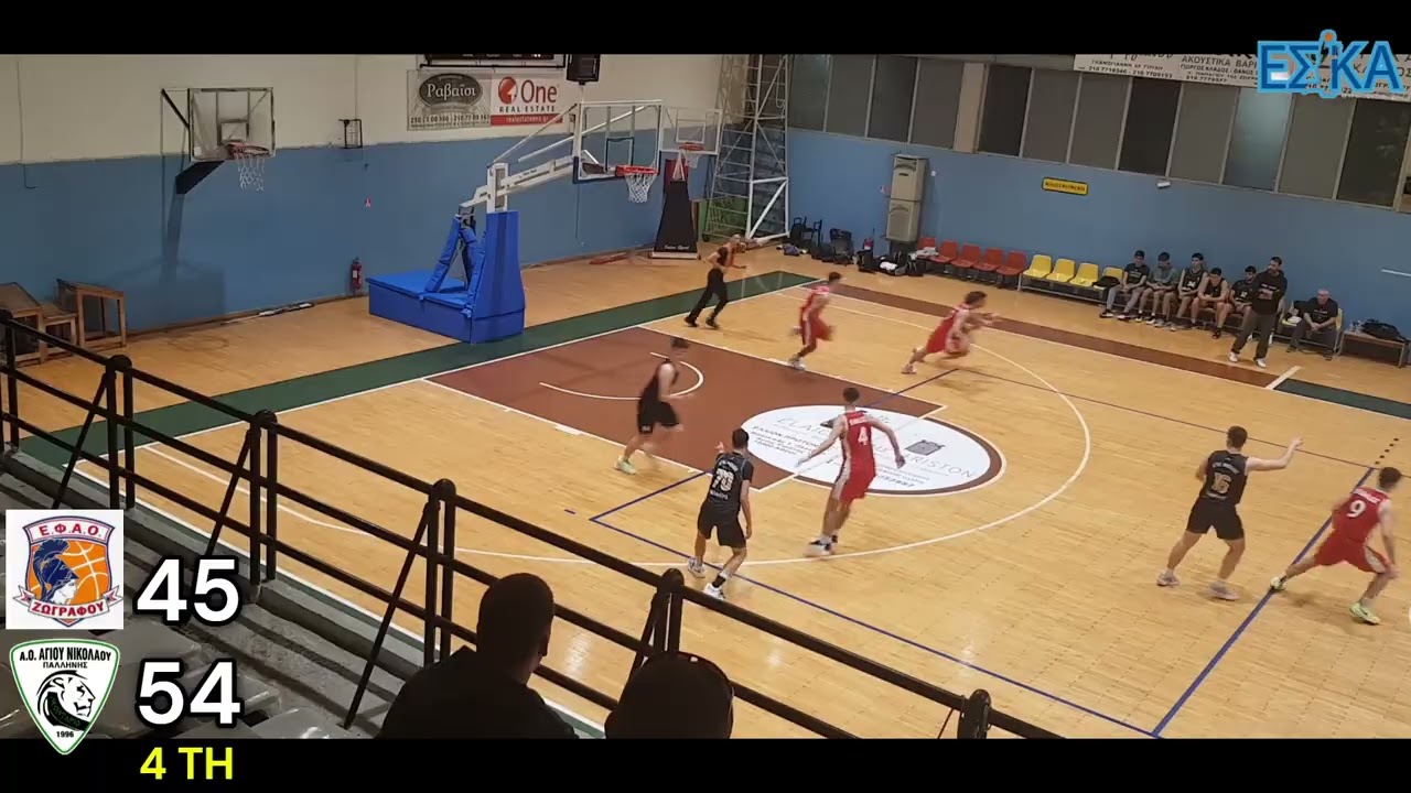 ΕΦΗΒΙΚΟ Α2 Α 2025 26  ΕΦΑΟΖ vs ΑΓ  ΝΙΚΟΛΑΟΣ  58 66