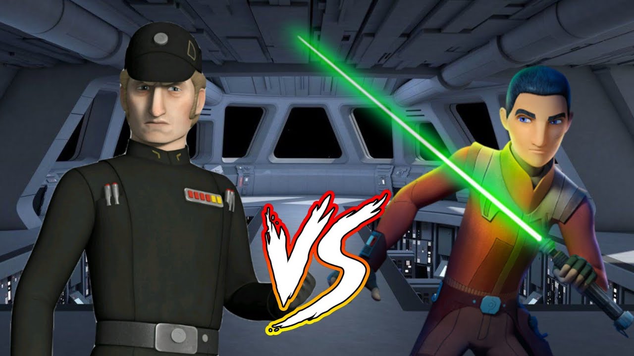 Every Ezra & Brom Titus Encounter | Star Wars Rebels