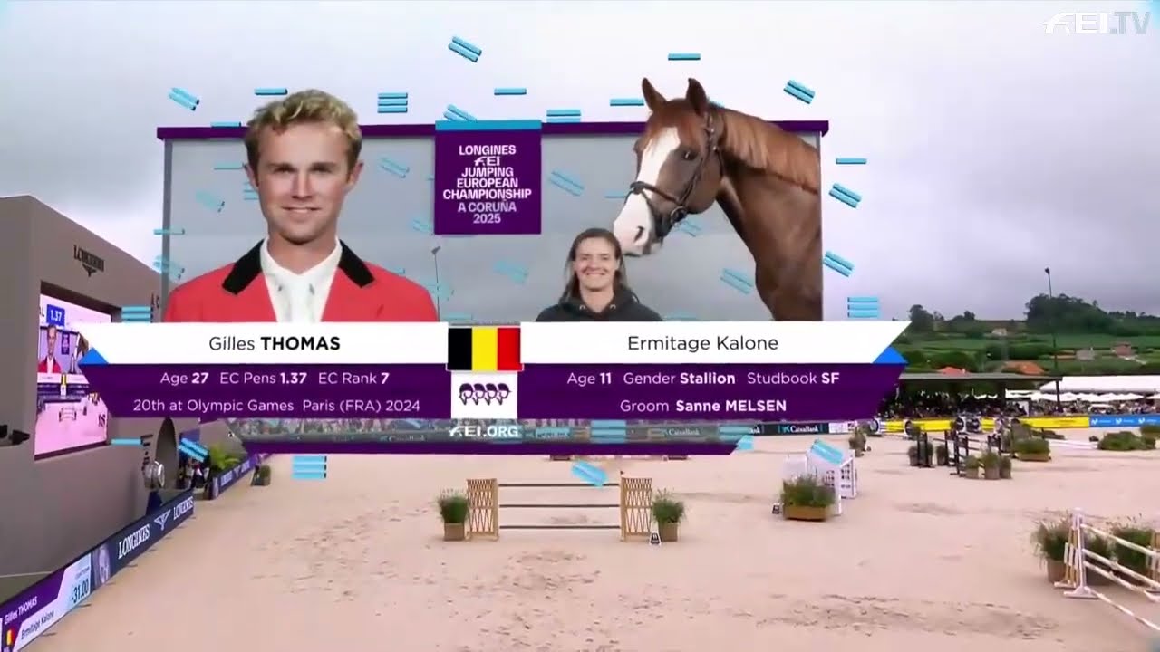 Ermitage Kalone und Gilles Thomas werden Mannschafts-Europameister!