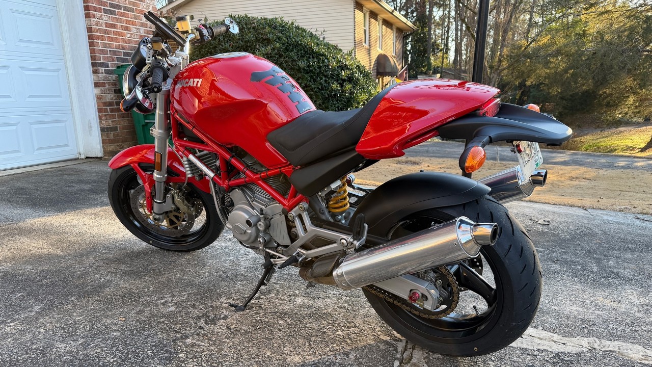 2005 Ducati Monster 1000S - Cold Start & Walkaround - 13,238 Miles - Pristine