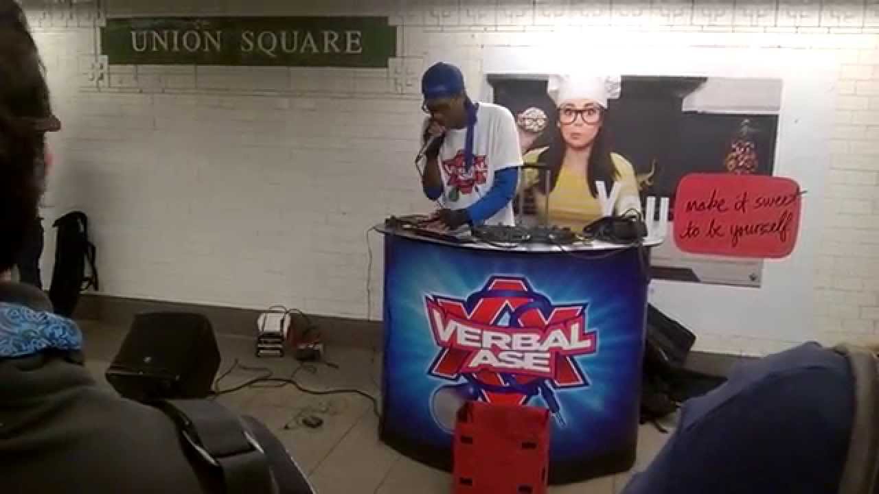 Verbal Ase (Crazy Spongebob Beatbox) at Union Square!