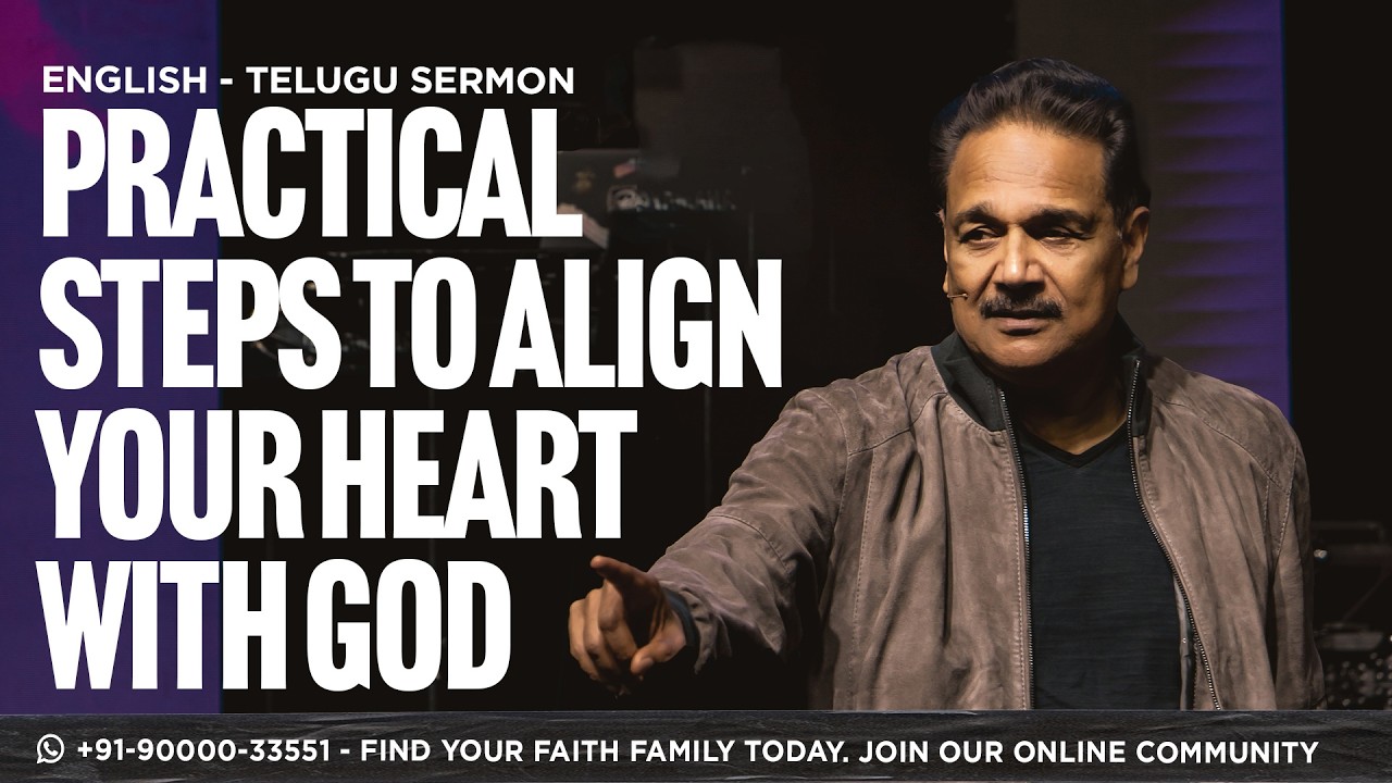 Must know steps to align yourself with GOD | Ps. Samuel Patta