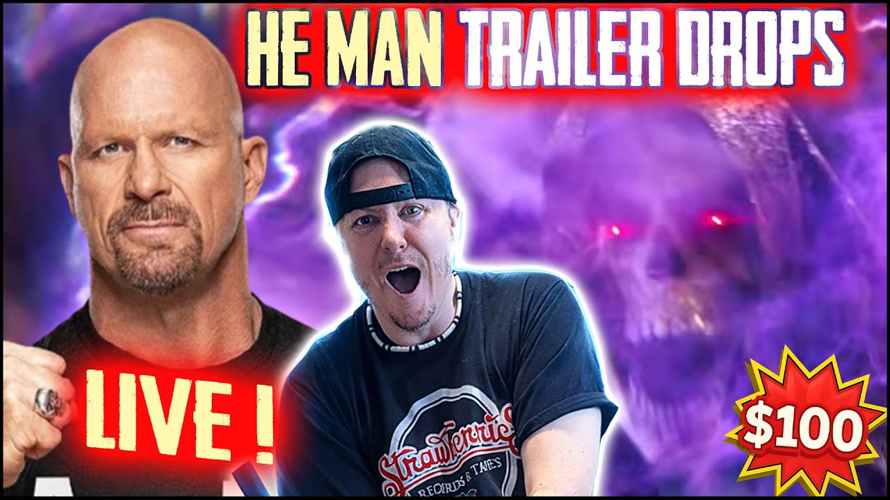 Stone Cold WRESTLEMANIA -  He-Man Trailer Reaction !    MASTERS OF THE UNIVERSE -  TNA William Kelly