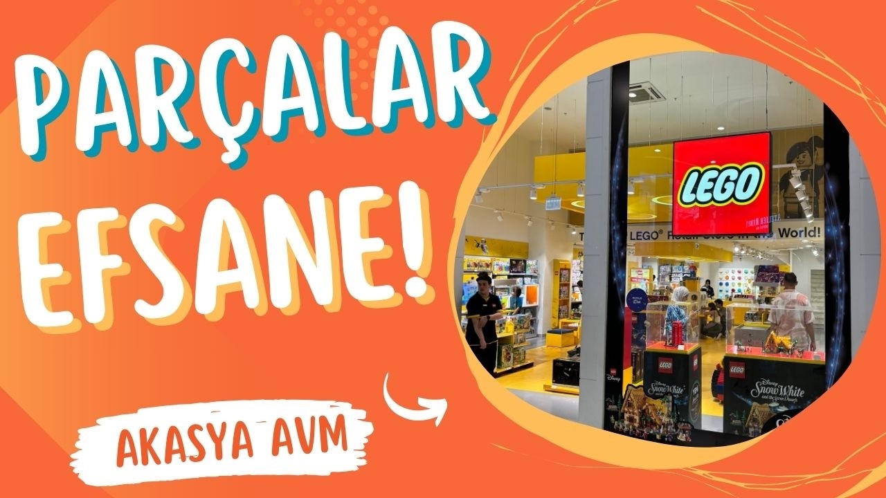 İstanbul Akasya AVM Lego Store Ziyareti Yaptık!