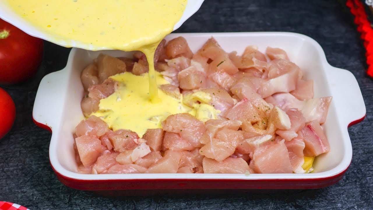 Любимая еда моего мужа❗ Легкий ужин из куриной грудки!