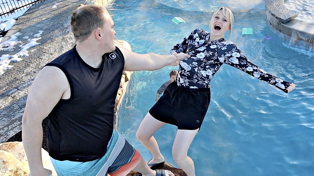 LAST to Fall in the POOL WINS!