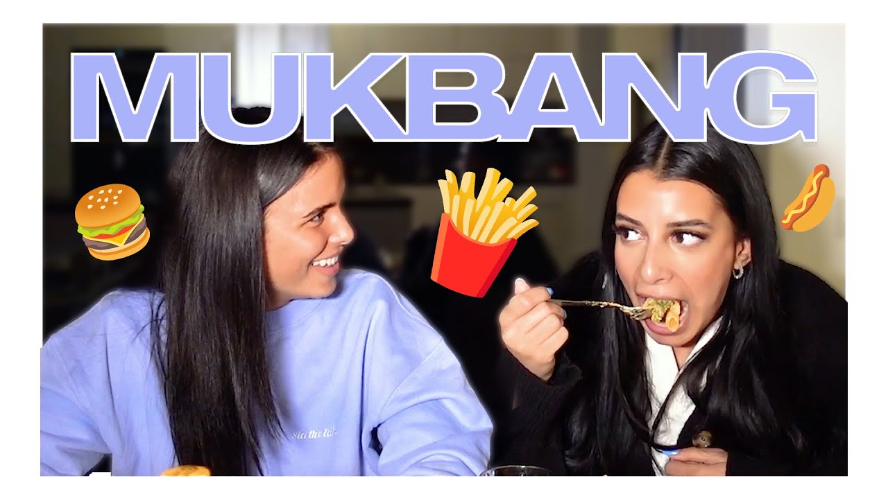 Mukbang ft. Sara,  in den selben Jungen verliebt? - Jasmin Azizam