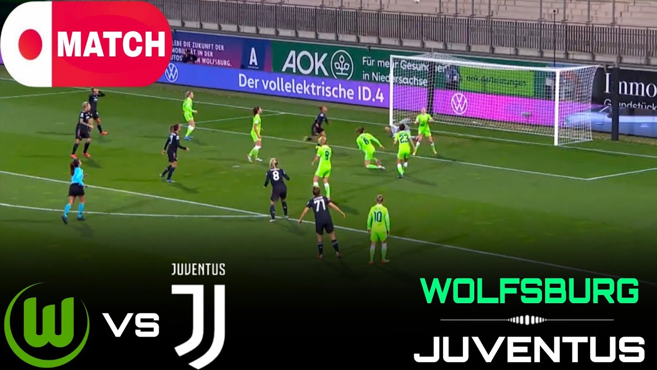 LIVE : Wolfsburg vs Juventus Live Stream / UEFA Women's Champions League Match - 2026