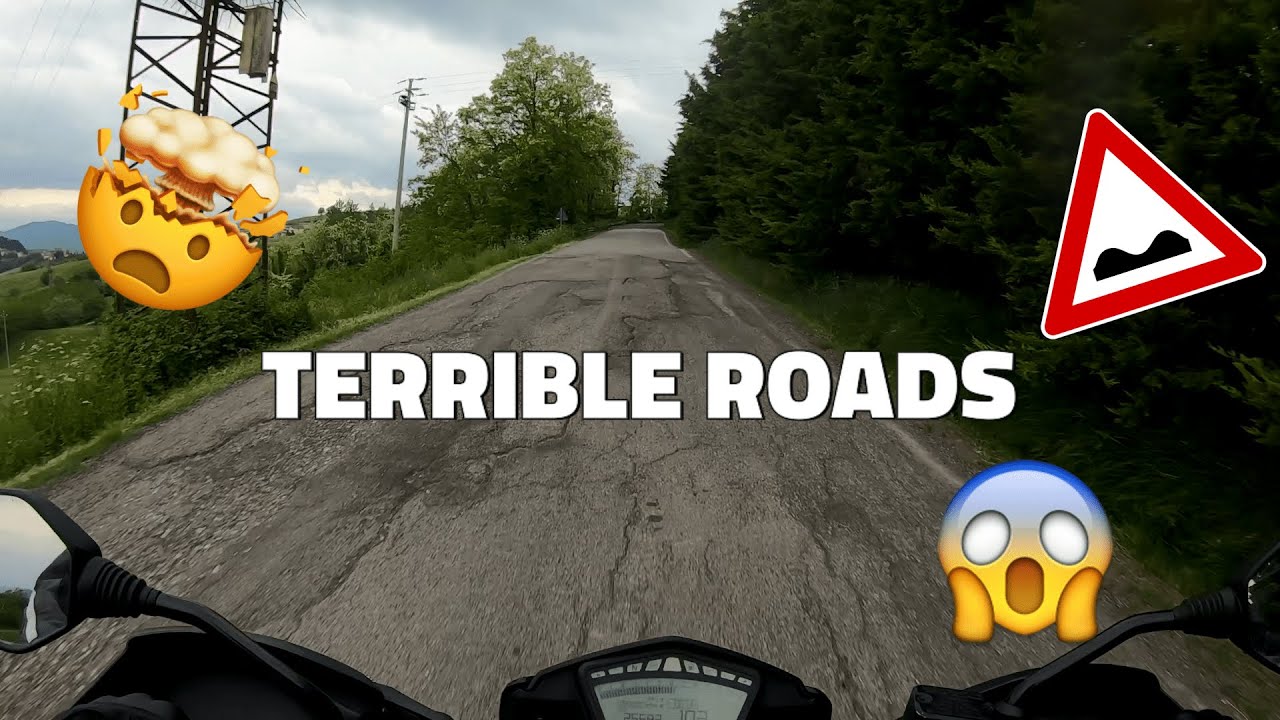 TERRIBLE ROADS - Passo del Carmine - Hypermotard 821