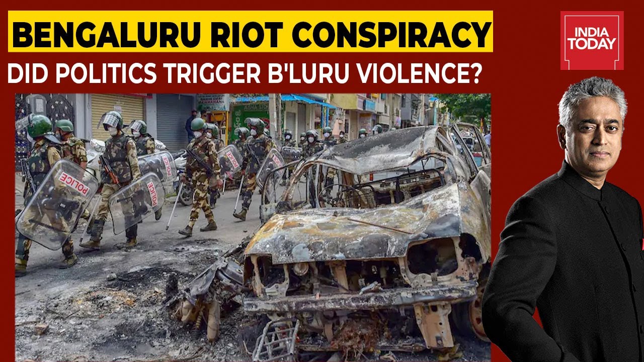Politics Triggered Bengaluru Riots? | News Today LIVE with Rajdeep Sardesai | India Today  Live TV