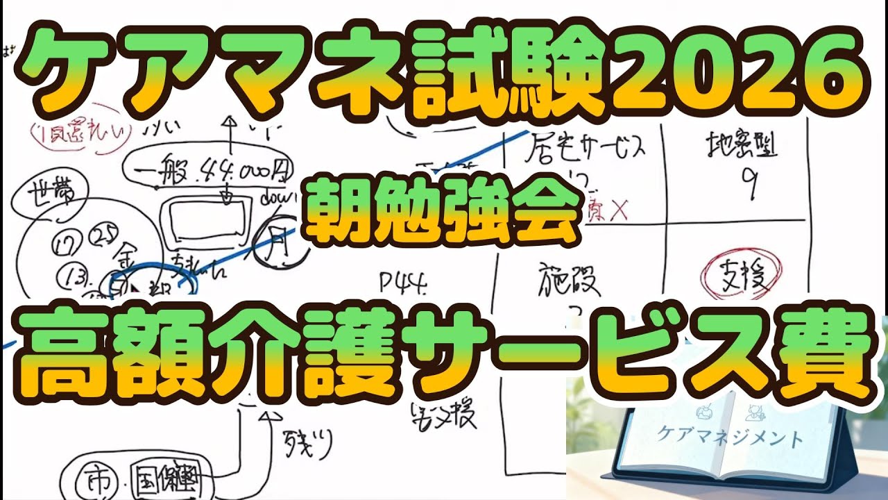 【音声処理済】　ケアマネ2026・高額介護サービス費