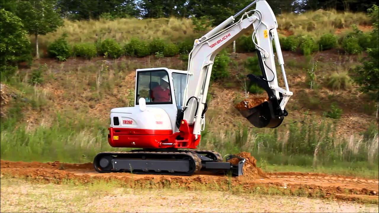 Takeuchi TB260 Tier 4 Final Compact Excavator