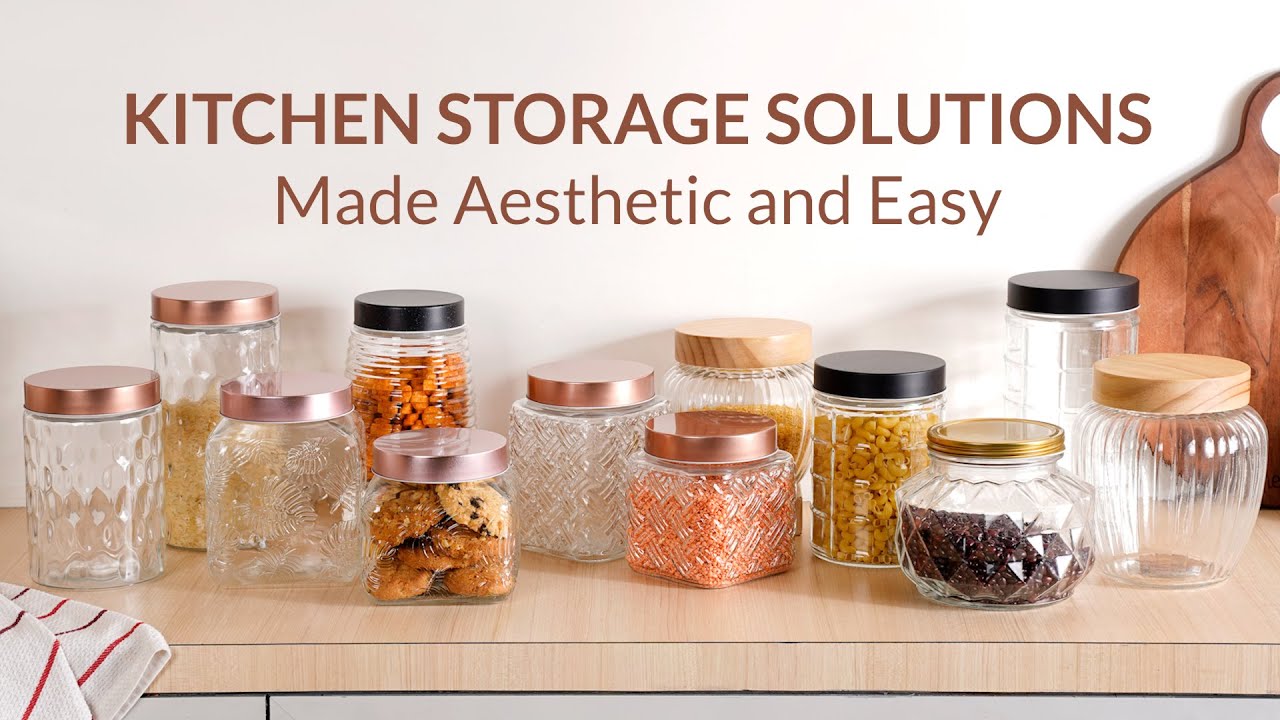 Kitchen Jars and Containers Starting At 525/- | Home Storage Solutions Made Easy