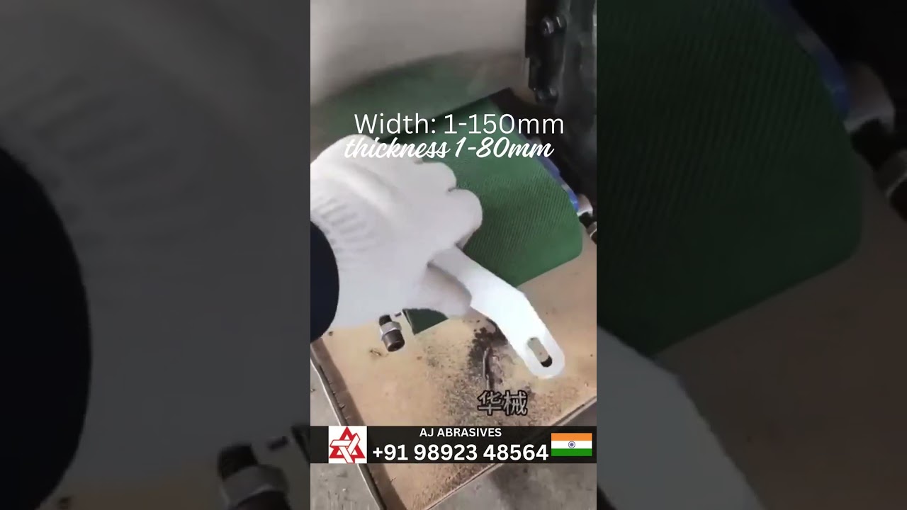 150mm Double Head Flat Metal, Steel, Wood and Plate Polishing Machine. 