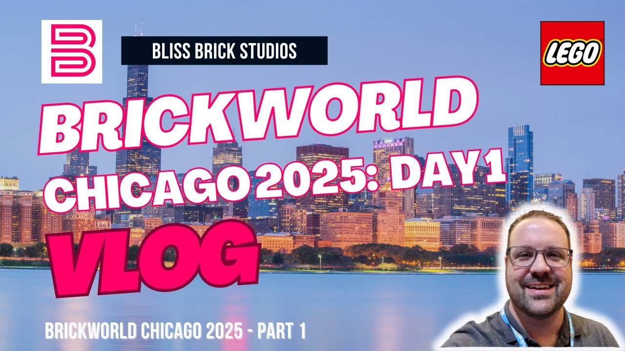 Brickworld Chicago 2025 VLOG: Day 1 &mdash; INSANE LEGO MOCs You Have to See!