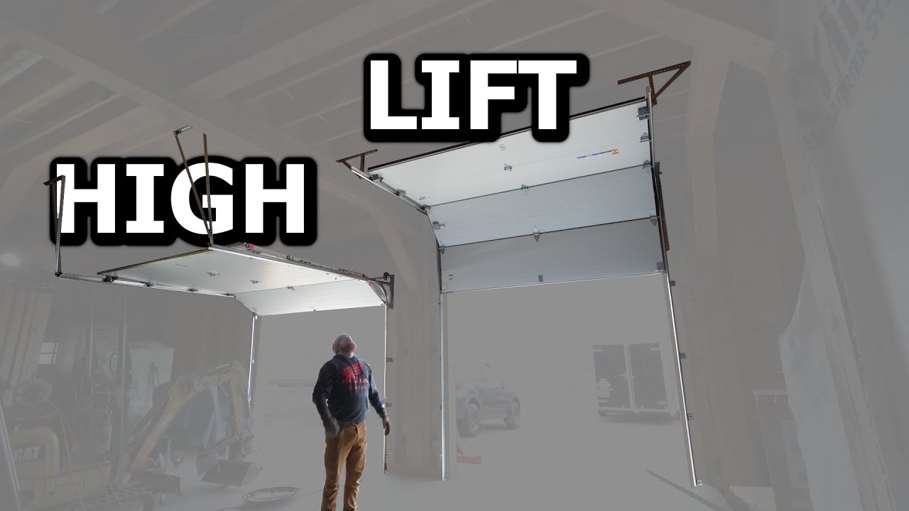 Installing High Lift Garage Doors