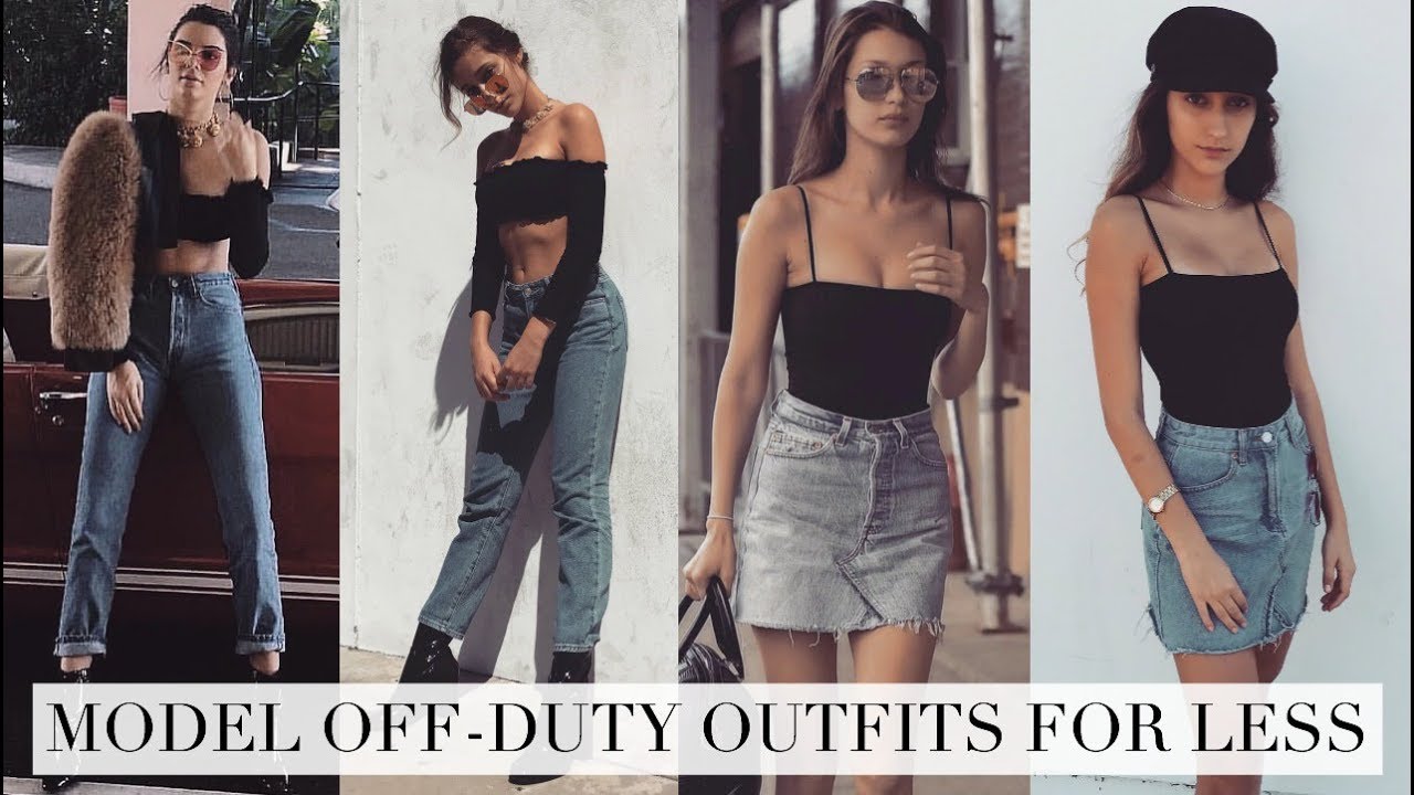 GET THE LOOK: Models Off-Duty for LESS | Kendall Jenner, Bella Hadid, Kaia Gerber