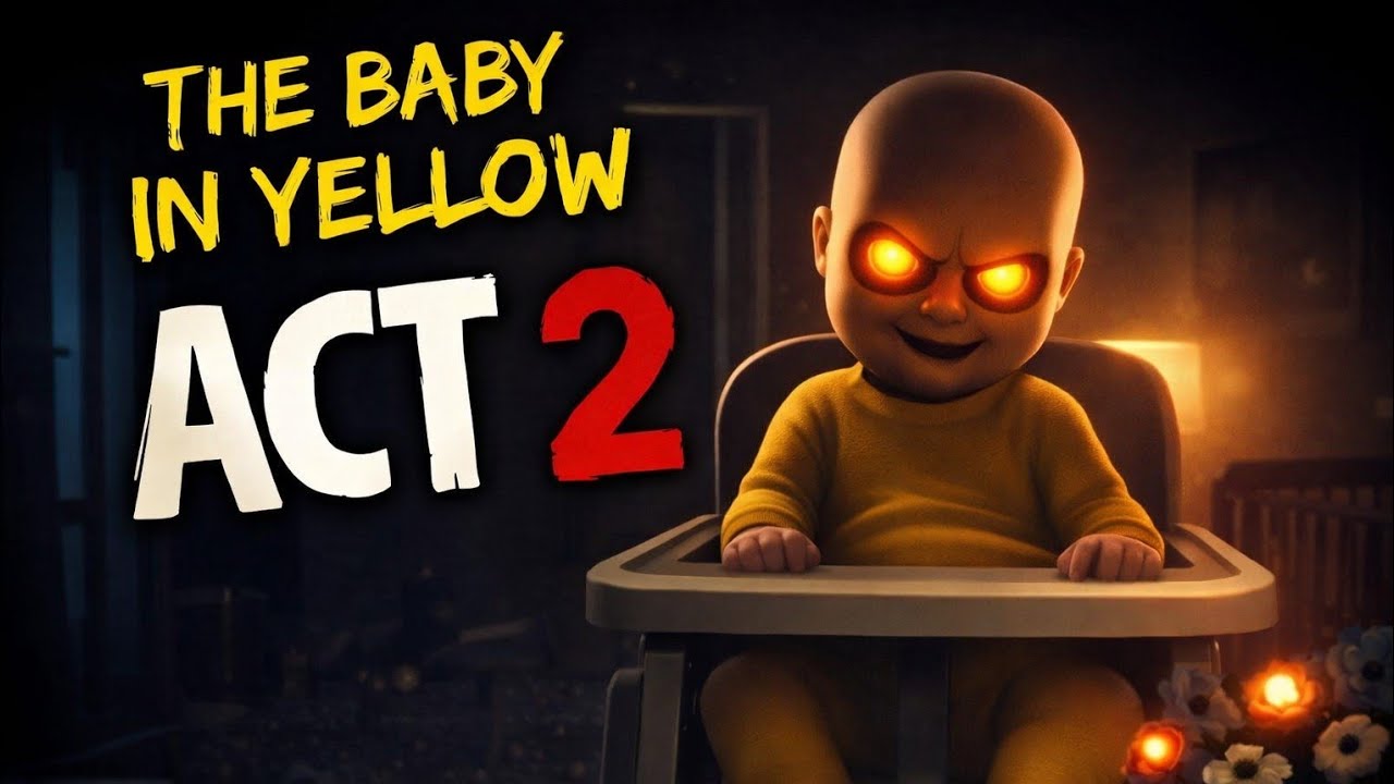 Evil Baby Tried To Kill Me 😱 | The Baby in Yellow ACT 2 