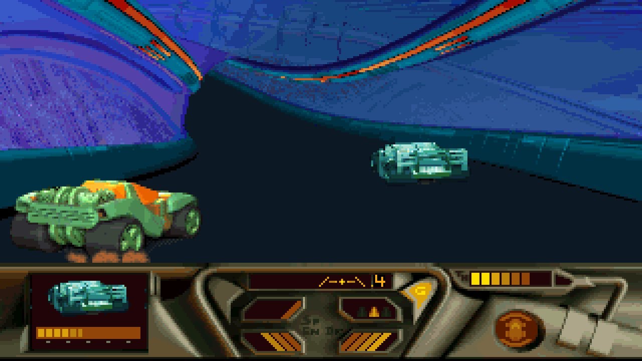MegaRace Longplay (PC DOS) [QHD]