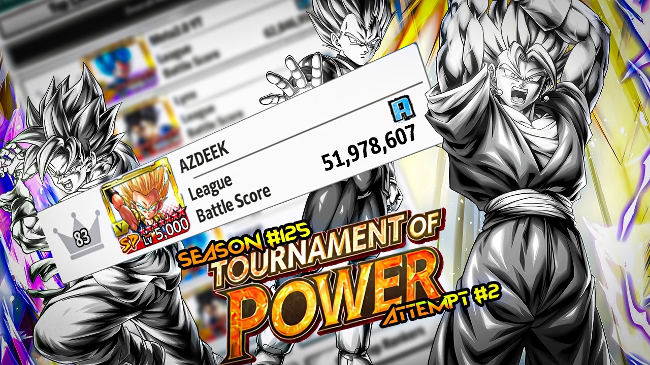 TOP might be cooked... Season 125 WITHOUT boost (Dragon Ball Legends)
