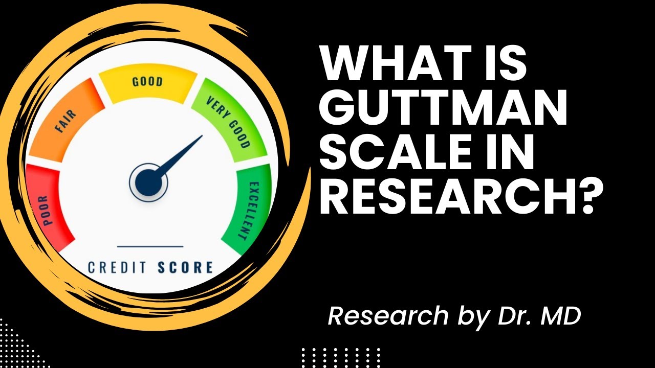 What is Guttman scale in research? Meaning with example