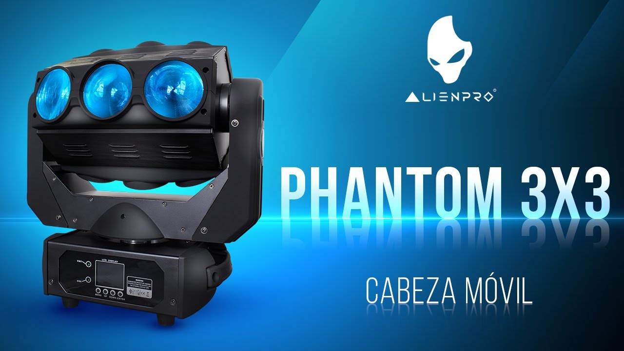 PHANTOM 3X3 - Cabeza Movil
