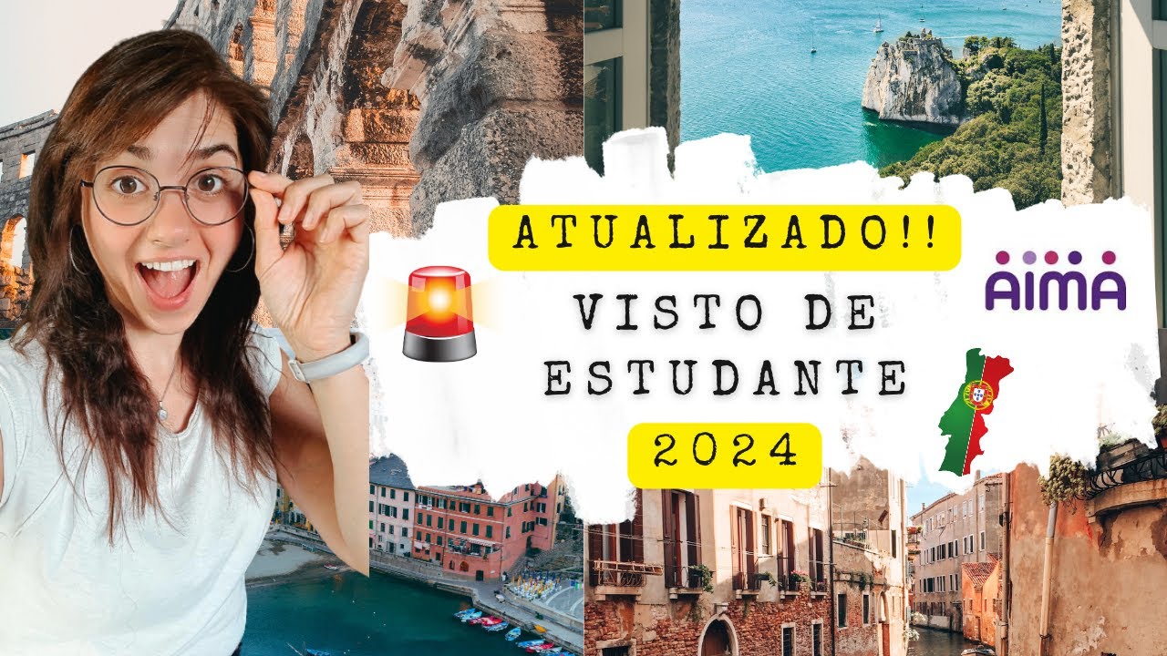 🚨Como pedir o Visto de Estudante para Portugal 2024 #portugal #viveremportugal #europa #imigracao