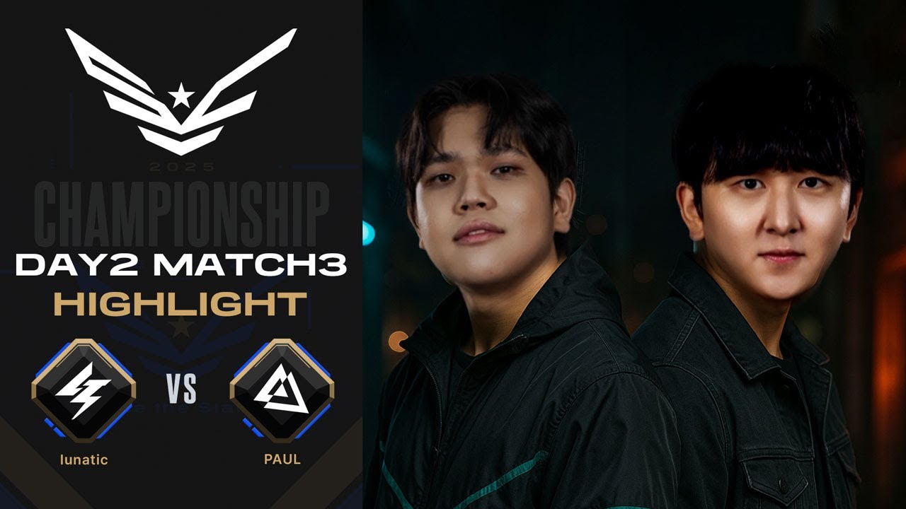 테토남 vs 테토남 | lunatic vs PAUL - DAY2 MATCH3 하이라이트｜ 2025 서든어택 챔피언십 시즌2