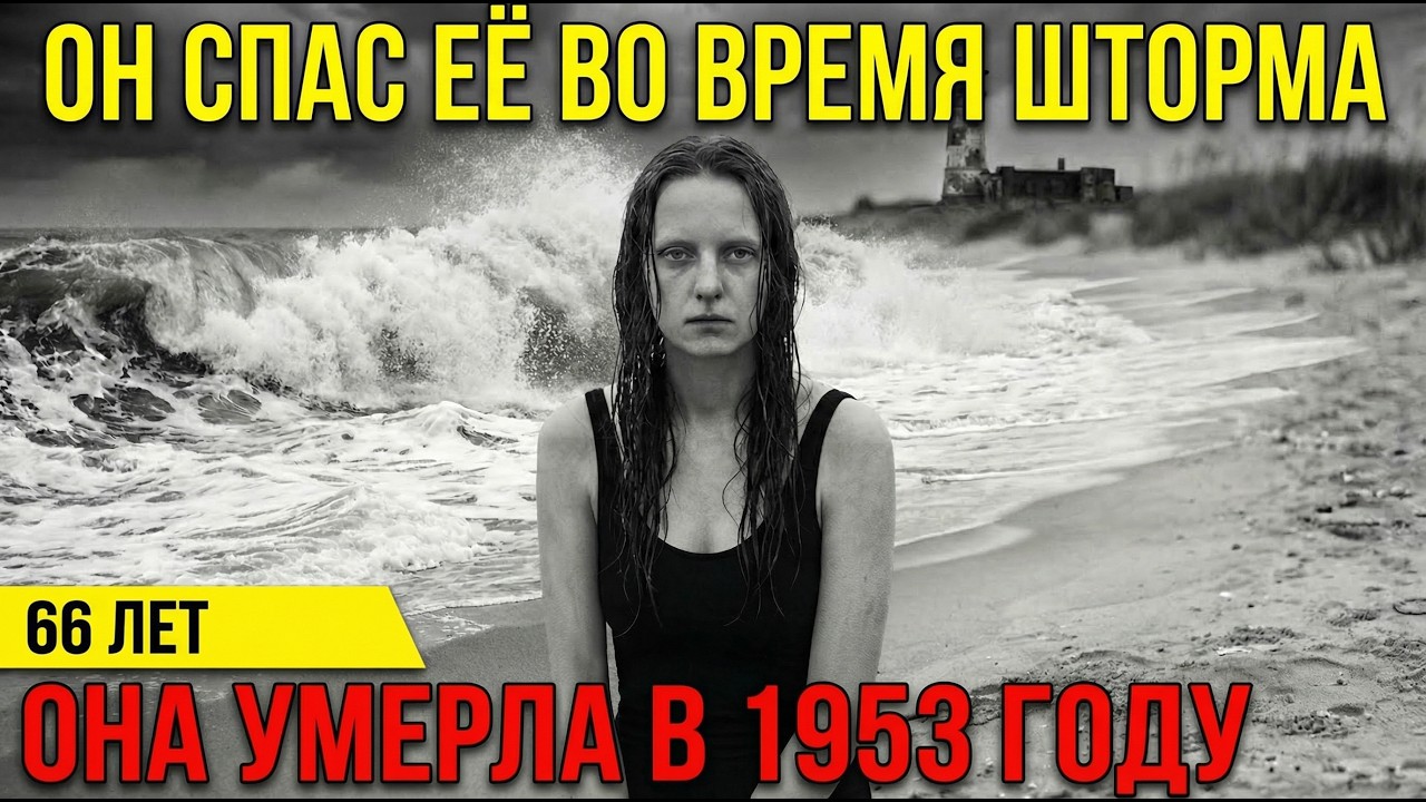 Смотритель маяка нашёл её в ШТОРМ. Она приходила КАЖДУЮ НОЧЬ. Найдя запись 1953 ГОДА — поседел