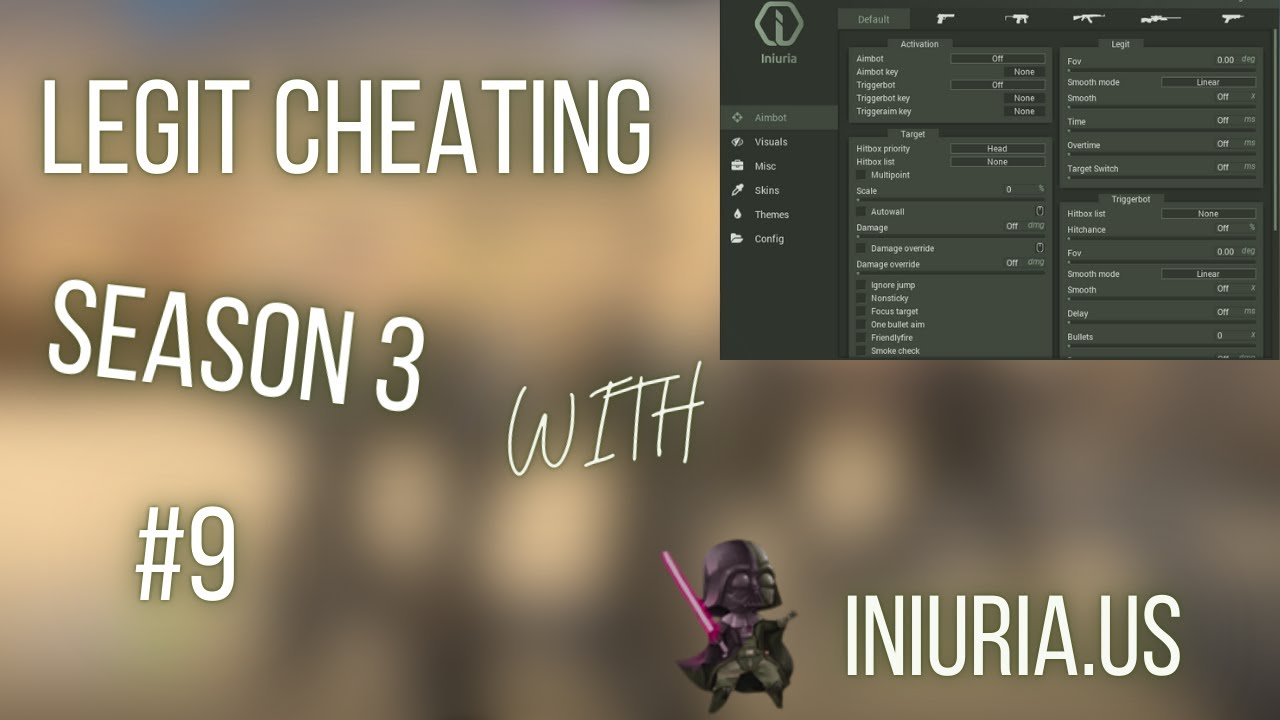 CS2 Legit Cheating ft. Iniuria.us S:3 E:9 | Almost an HVH
