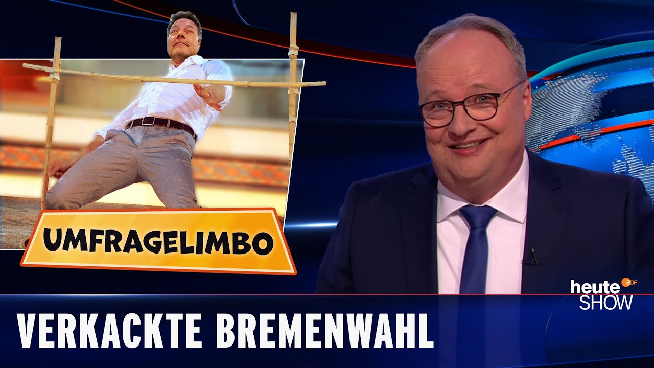 Grüne Imagekrise: Habecks Umfragewerte sind so schlecht wie nie | heute-show vom 19.05.2023
