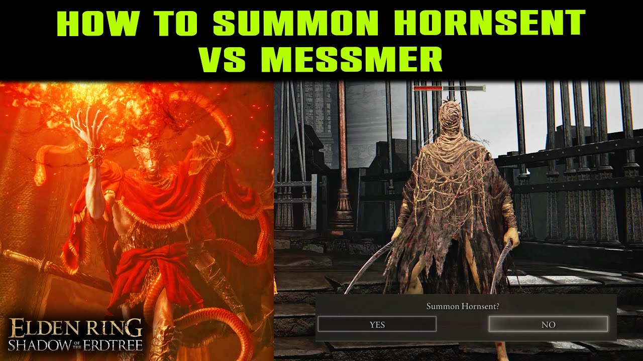 Jak PRZYWOŁAĆ Hornsenta kontra Messmera | Spraw, by Hornsent pom&oacute;gł Ci w walce z MESSMEREM | DLC ...