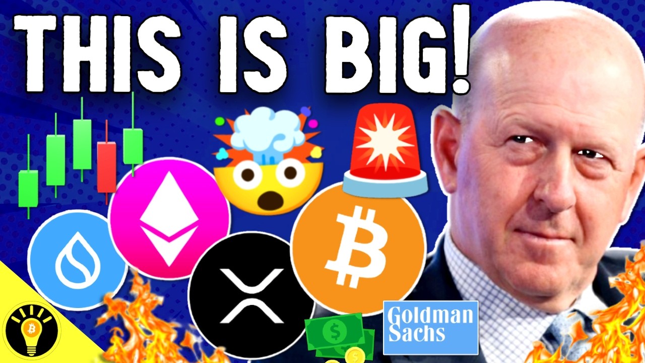 GOLDMAN SACHS CEO BIG BITCOIN NEWS! DEUTSCHE BANK RIPPLE XRP!