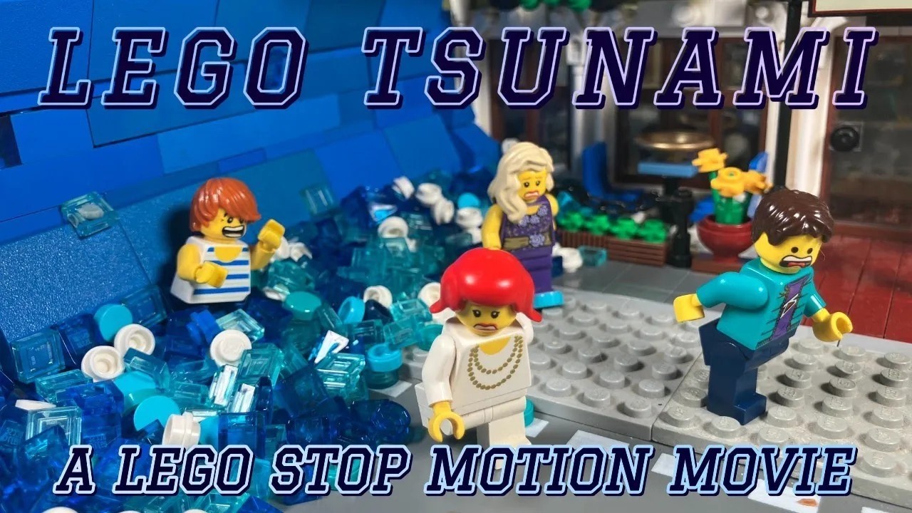 LEGO Tsunami Stop Motion