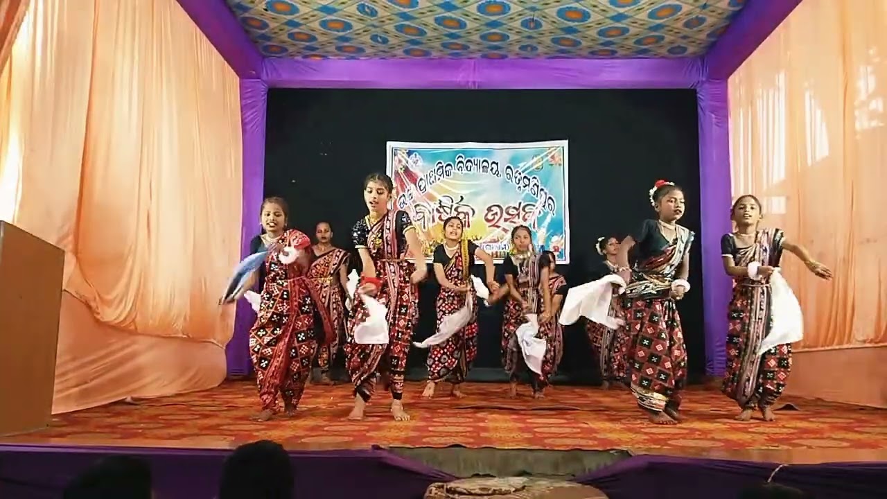 Sakhi sange  gele rahan UPS Ratnamanipur  annual function 2026 #sambalpurisong 