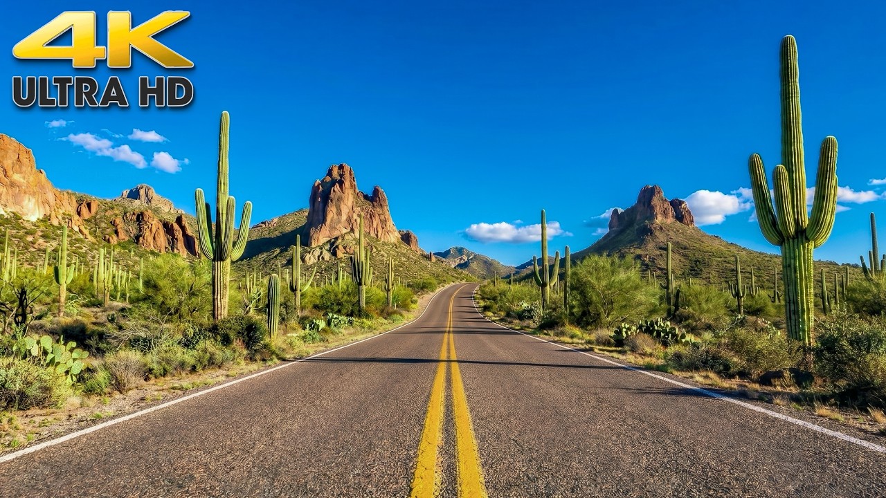 Sedona to Phoenix: Complete Scenic Drive Through the Arizona Desert 4K