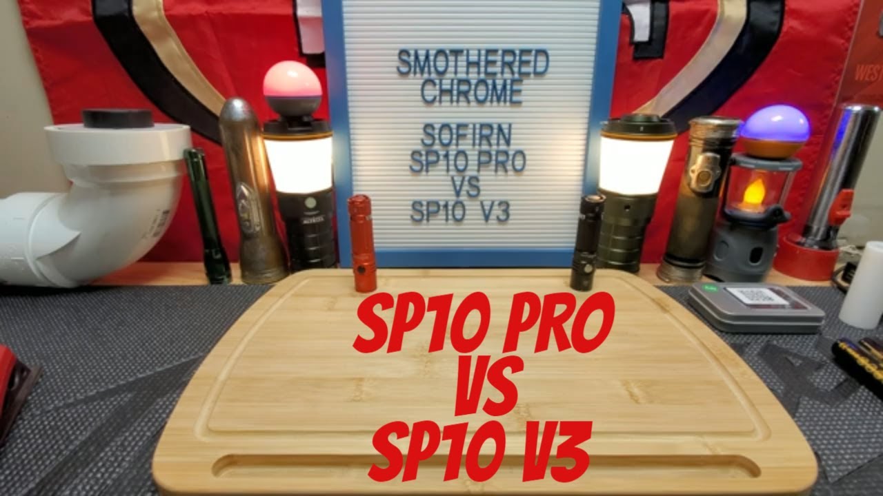 SOFIRN SP10 PRO VS SP10 V3 COMPARISON +BEAM SHOTS
