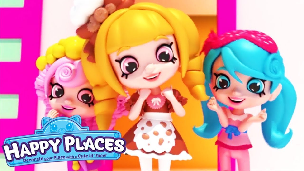 Shopkins | Happy Places The Lil' Shoppies of Happyville- HAPPY EASTER SPECIAL |Videos For Kids