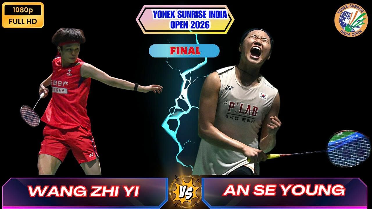안세영 vs 왕즈이 | 2026 요넥스 선라이즈 인도 오픈 결승 | 여자단식 FINAL 하이라이트