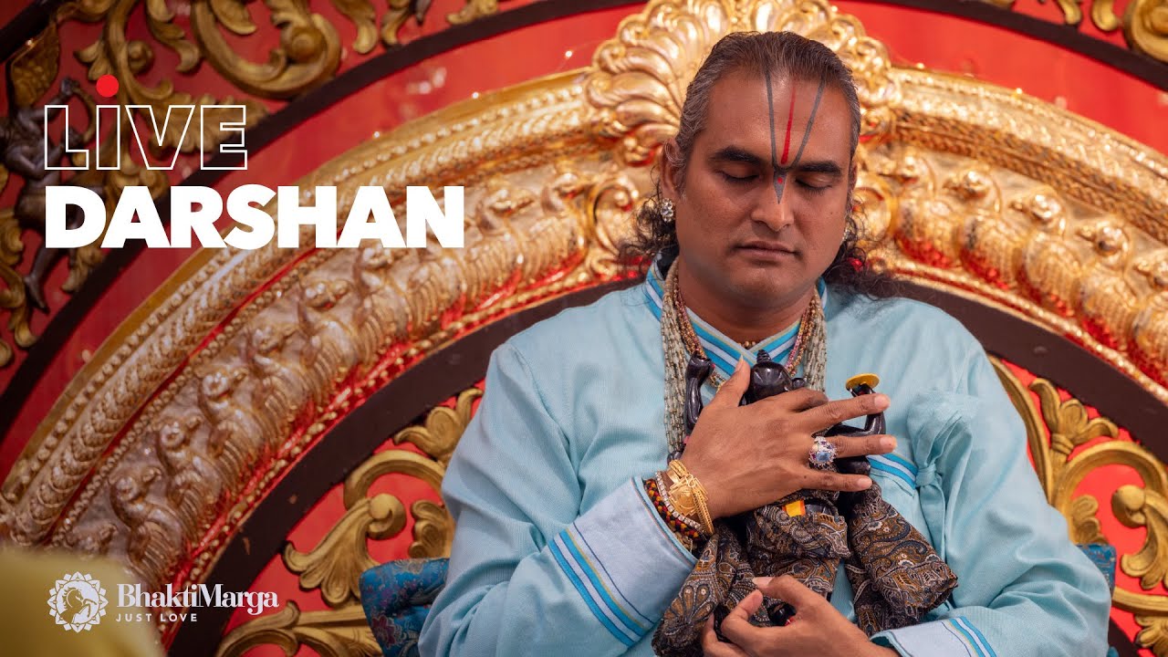 Darshan with Paramahamsa Vishwananda - LIVE NOW from Shree Peetha Nilaya