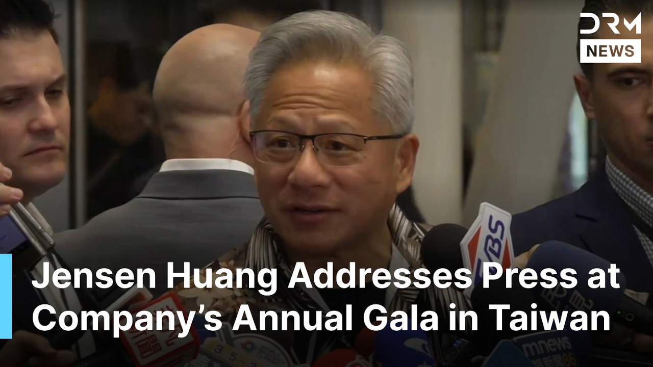 FULL REMARKS: Nvidia CEO Jensen Huang Addresses Press at Company’s Annual Gala in Taiwan | AI1B