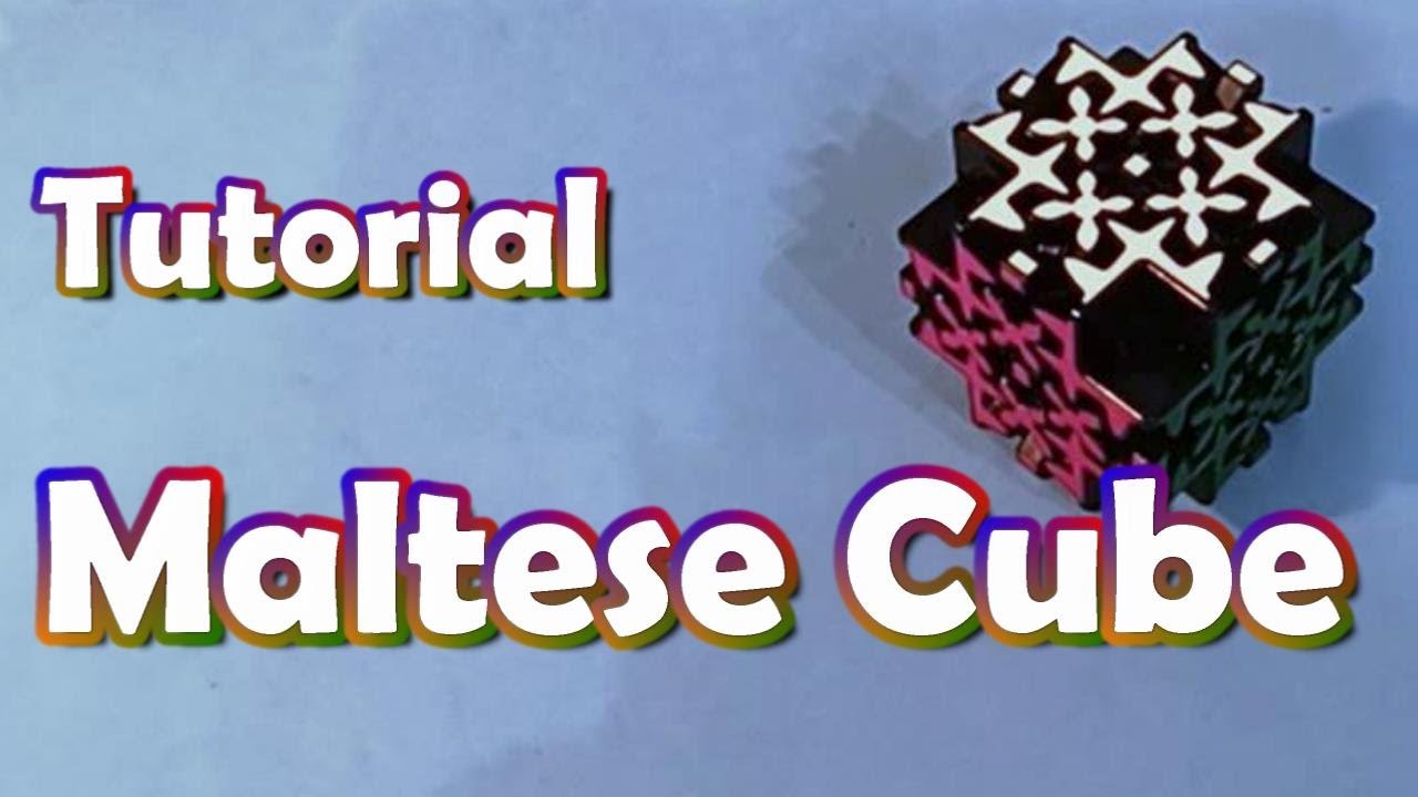 Tutorial Maltese Gear Cube. Meffert's y @OskarPuzzle.