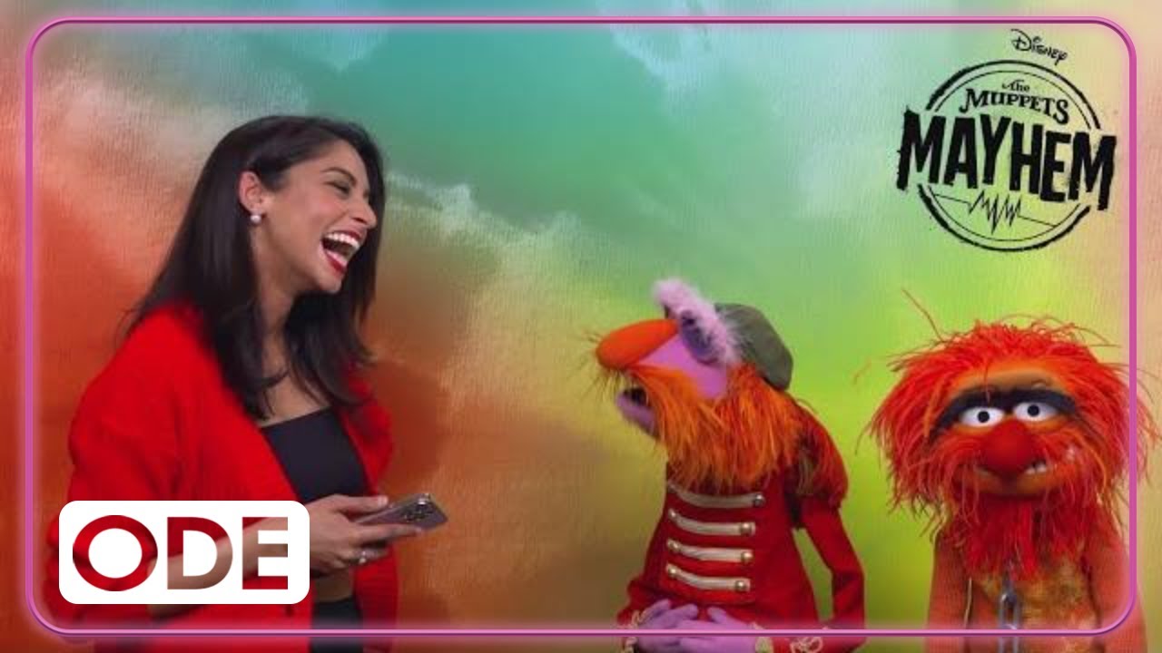 THE MUPPETS MAYHEM: Reporter Scores A Date With Animal!