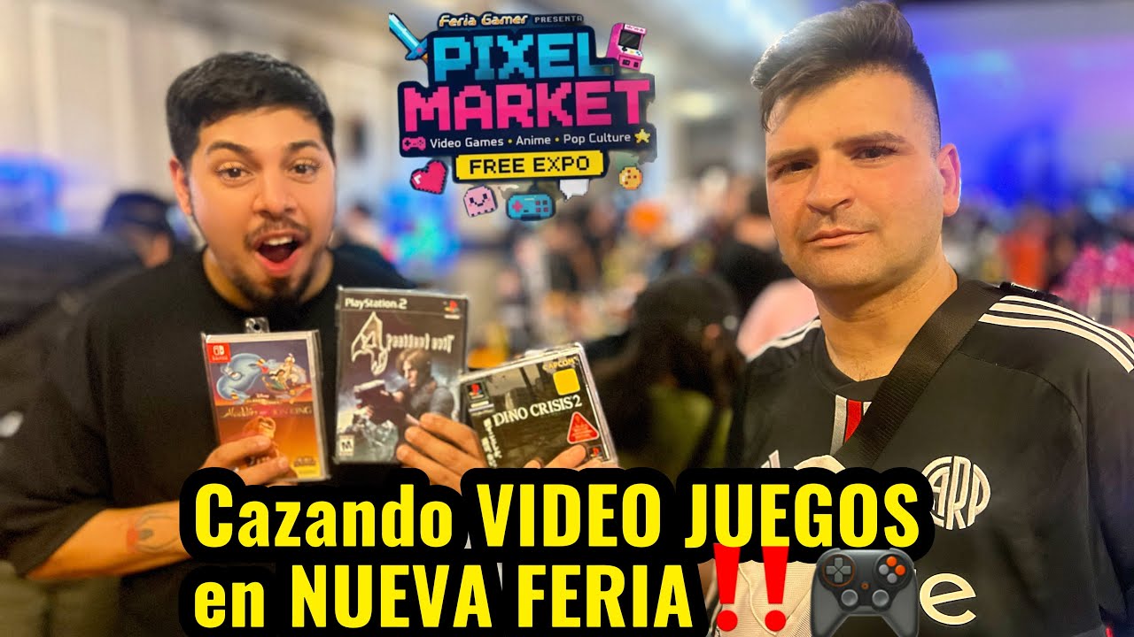 PIXEL MARKET 😎 un lugar nuevo para coleccionar / tianguis/Ferias/Toys y VIDEOJUEGOS 😁