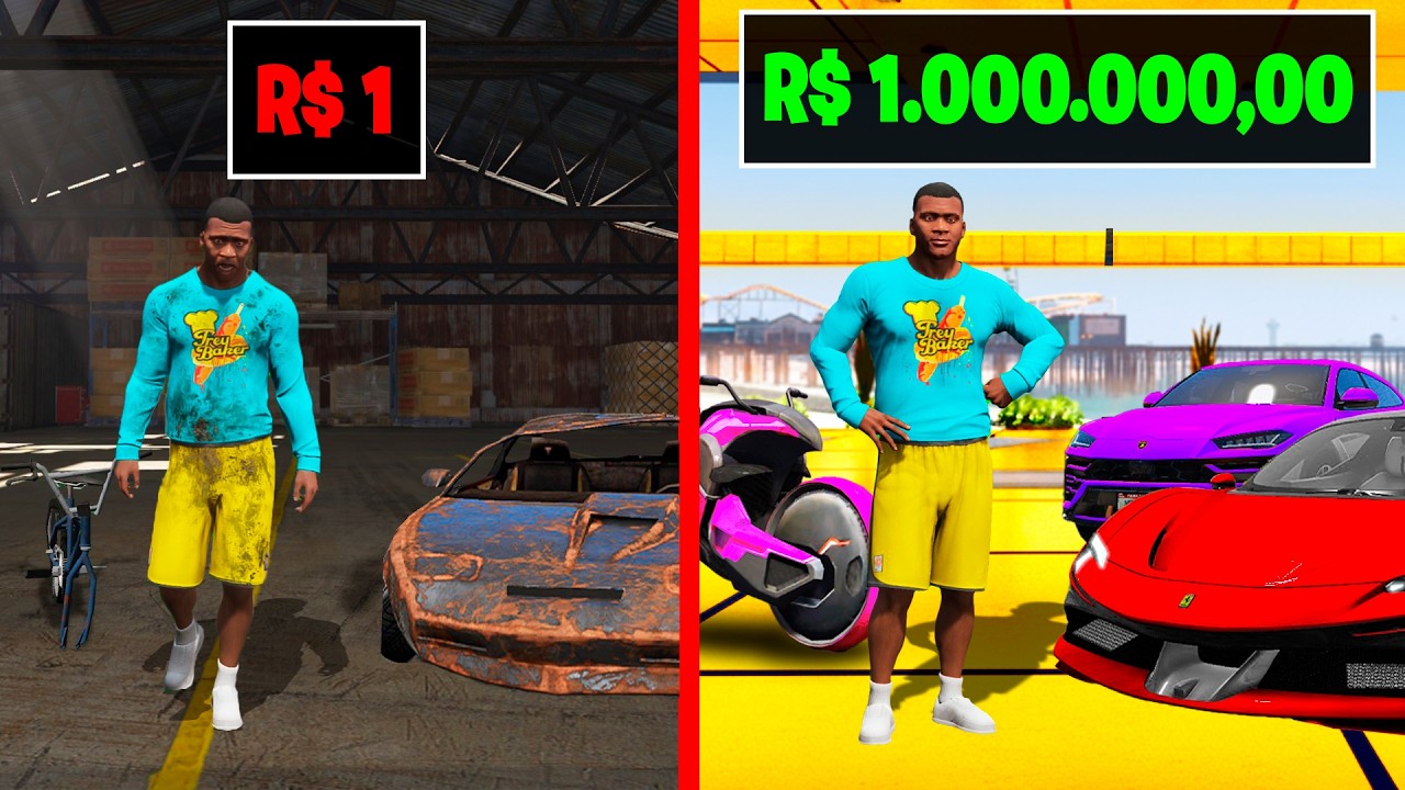 AS MELHORES CONCESSION&Aacute;RIAS DO GTA 5! - O FILME