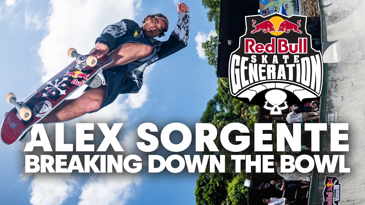Breaking Down The RTMF Bowl With Alex Sorgente | Red Bull Skate Generation