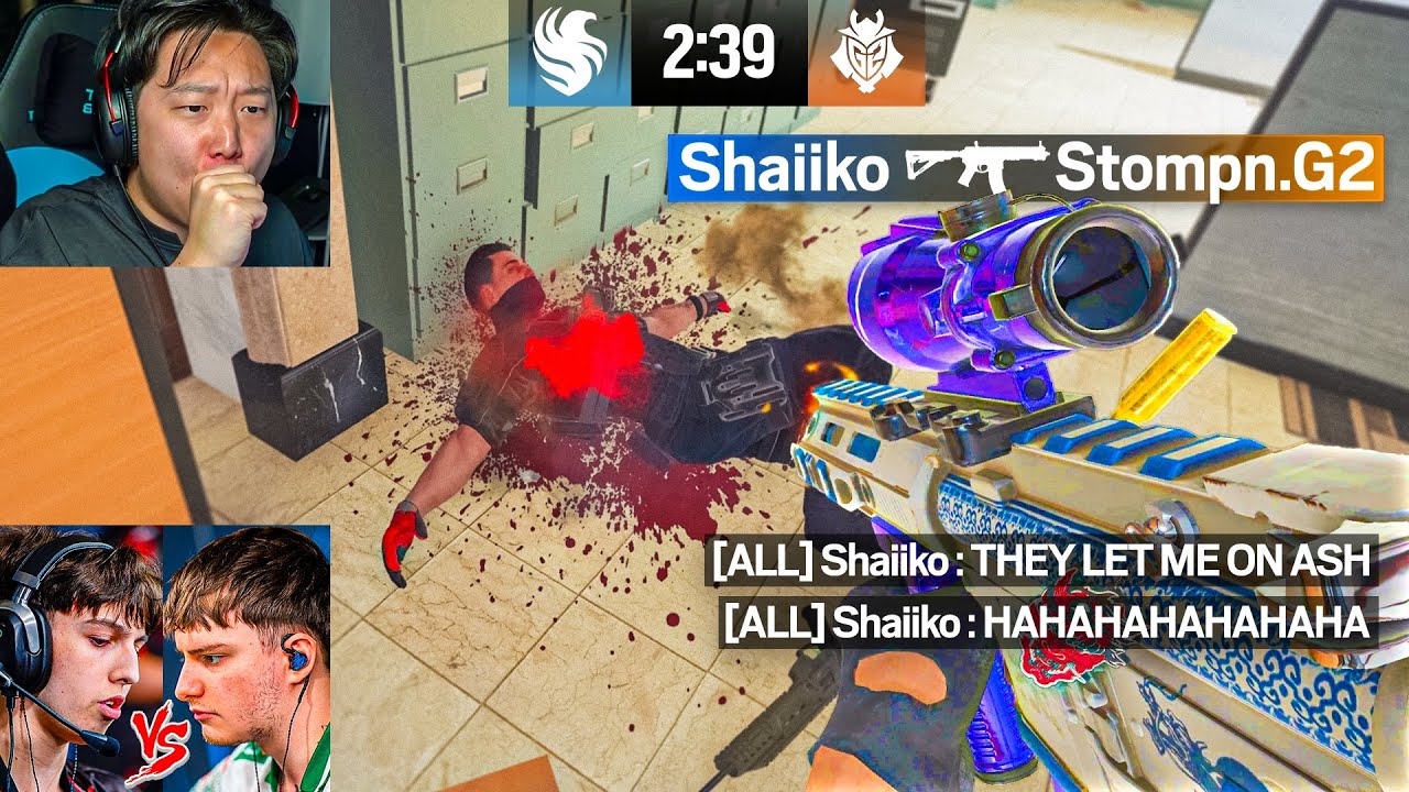 Shaiiko Insta Locks ASH EVERY ROUND vs Stompn - G2 vs Falcons - EML Finals 2025