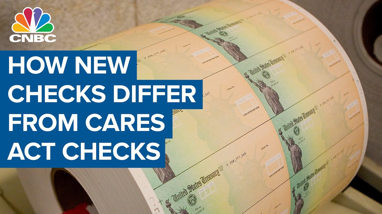 Three ways the new stimulus checks are different from the CARES Act payments