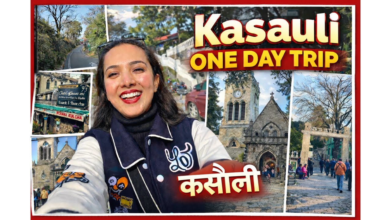 Exploring Kasauli | A Peaceful Hill Station Getaway✨
