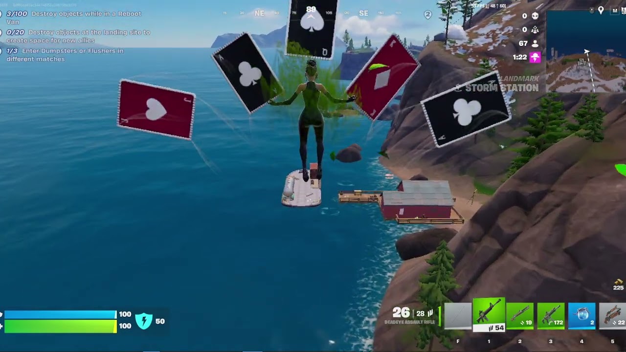 Fortnite Zero Build 18th place Scooby got me